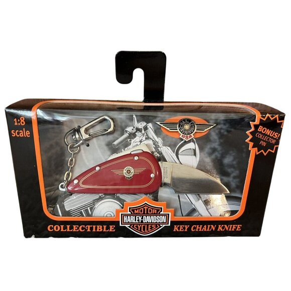 Harley-Davidson Accessories - Harley-Davidson Collectible Key Chain & Cloisonne Collector Pin Set  NIB